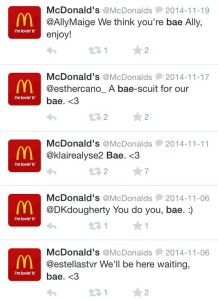McDonald's Bae