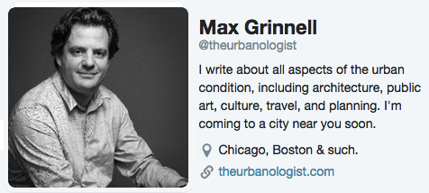 Max Grinnell, The Urbanologist